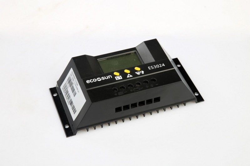 CHARGE CONTROLLER ES-EXPERT CC3024, 30A, 12/24V + LCD DISPLAY, ECO//SUN Φωτοβολταϊκά Συστήματα | Φωτοβολταϊκά Πάνελ