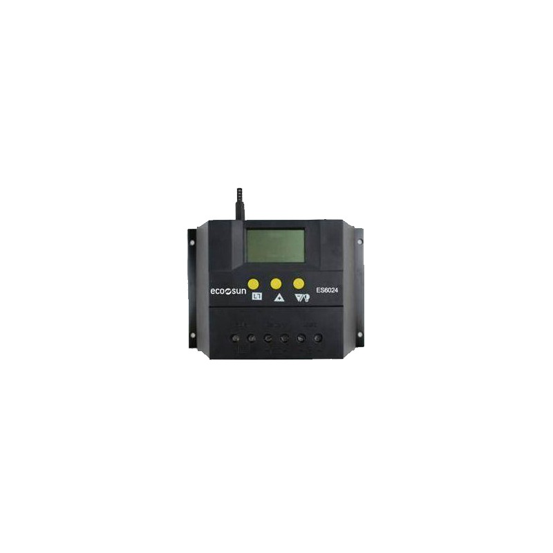 CHARGE CONTROLLER ES-EXPERT CC6024, 60A, 12/24V + LCD DISPLAY, ECO//SUN Φωτοβολταϊκά Συστήματα | Φωτοβολταϊκά Πάνελ