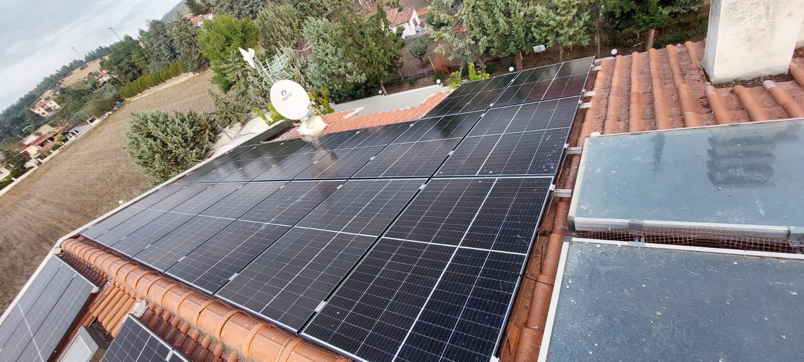 New ecosun home net metering project 25 kW - Θέρμη Θεσσαλονίκης