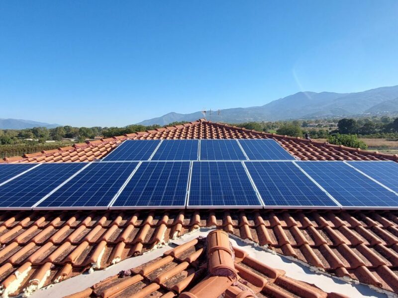 New ecosun home net metering project (12 + 7 = 19 kW) Σέρβια Κοζάνης