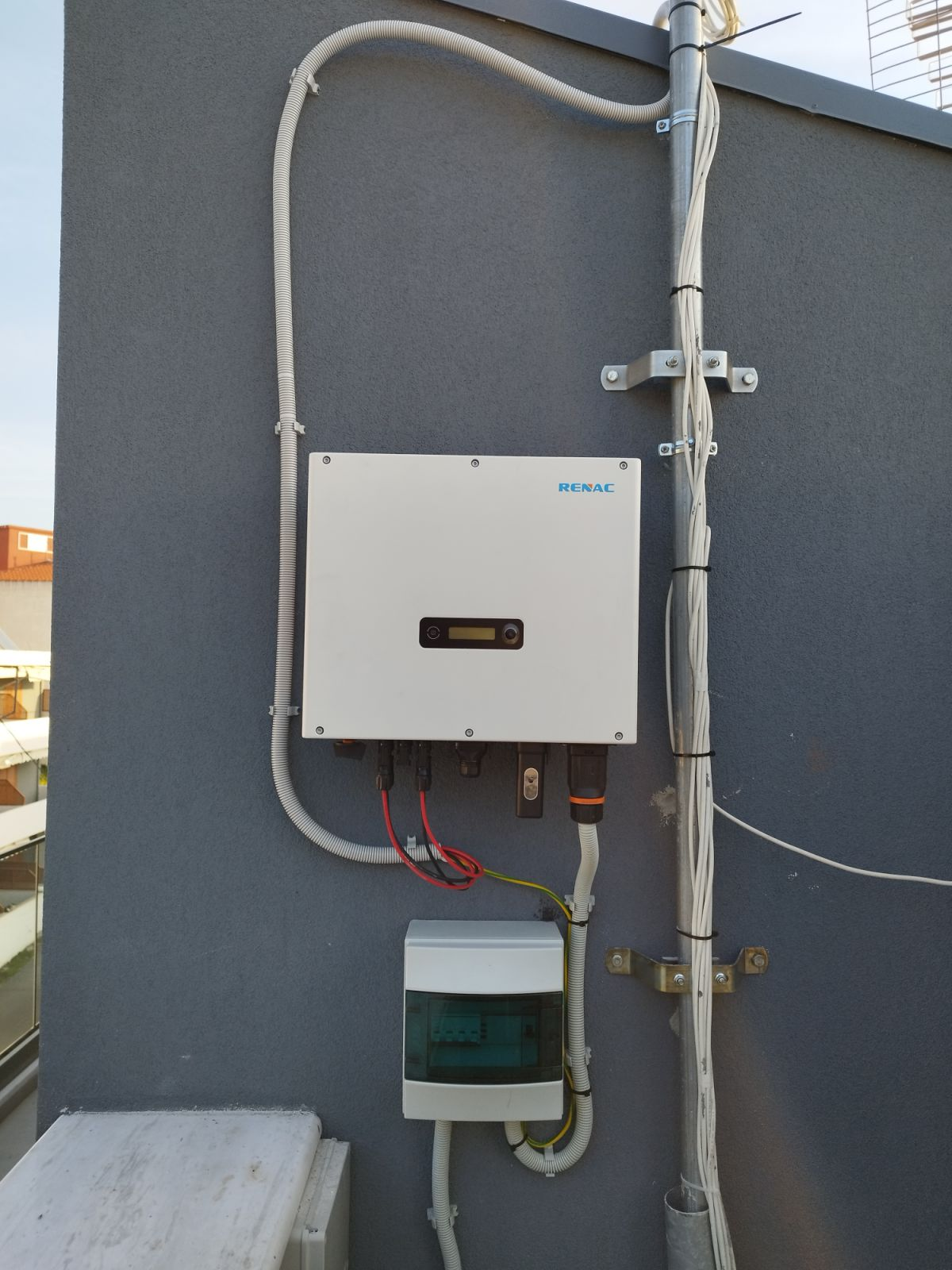 New ecosun home net metering project 12 kW Καβάλα