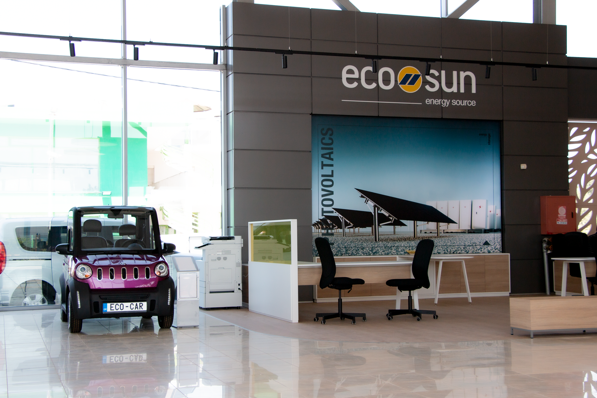 ECOCAR &#038; ECO//SUN: New Facilities, New Era!, ECO//SUN Φωτοβολταϊκά Συστήματα | Φωτοβολταϊκά Πάνελ